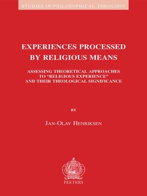 cover image of Experiences Processed by Religious Means